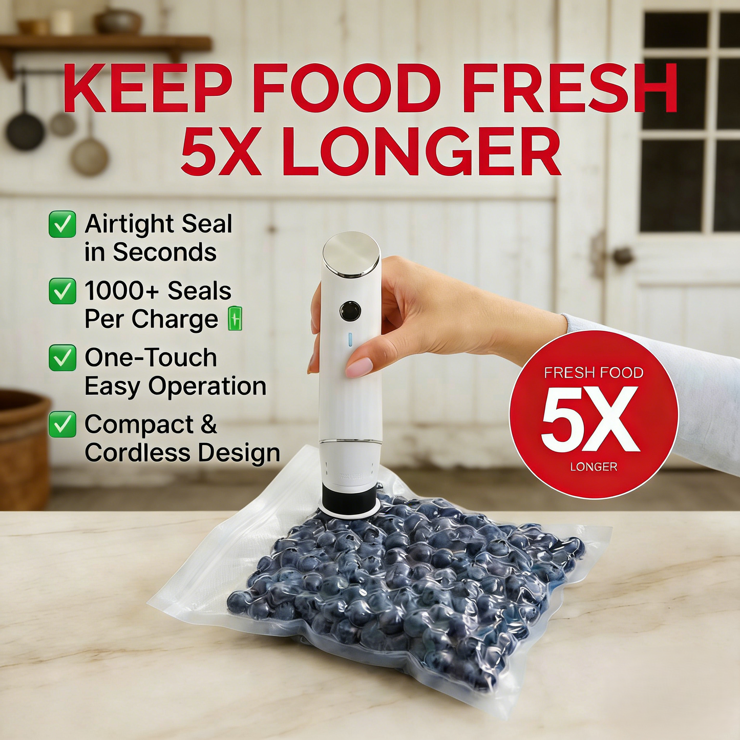 ModuCore Complete Vacuum Sealing Food Storage Bundle